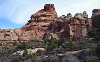Картинка штаты, Canyonlands, скалы, Природа, Скала, Park, США, Утес, парк, Парки, скале, National, америка