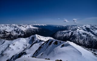 Картинка Андорра, Горы, снеге, снега, снегу, Снег, Природа, гора