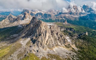 Картинка Италия, Dolomites, гора, скалы, Горы, Природа, Скала, Утес, скале