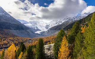 Картинка альп, Швейцария, облако, облачно, Природа, Облака, Graubünden, Альпы, Леса, гора, Горы, лес
