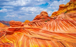 Картинка штаты, Marble, Утес, каньона, каньоны, скалы, скале, Canyon, Природа, Каньон, облачно, Скала, америка, США, Облака, облако