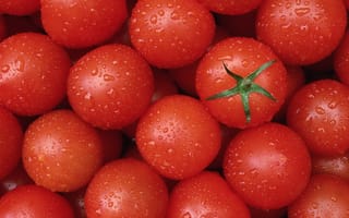 Картинка томаты, чистые, красные, помидоры, вкусно, еда