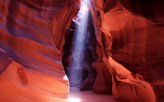 Обои пещера, природа, текстура, скалы, свет, каньон