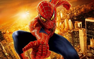 Обои кино, фильм, помощи, рука, фильмы, Человек паук