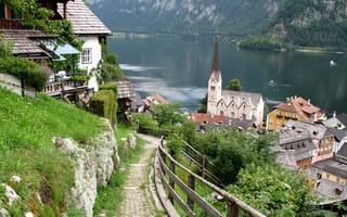 Картинка дома, Австрия, Гальштатское озеро