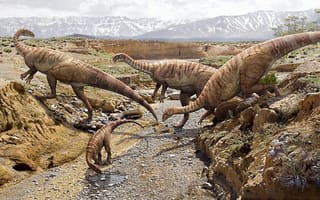 Картинка Доисторические, времена, динозавры