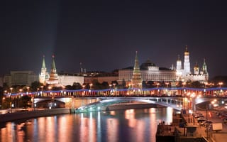 Картинка кремль, москва, новый год