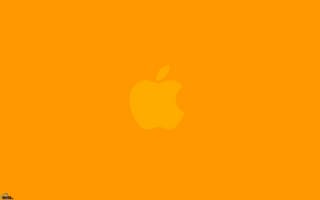 Картинка Оранжевый логотип Apple