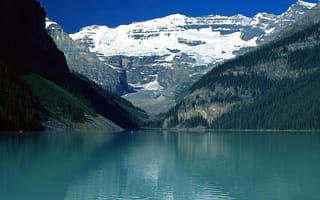 Картинка Озеро Луис, Национальный парк Банф, Канада, Альберта