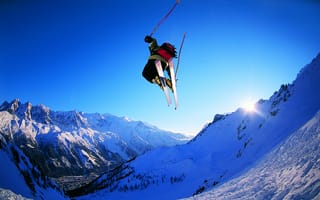 Картинка Фрирайд (горнолыжный спорт)