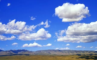 Картинка Облака в голубом небе