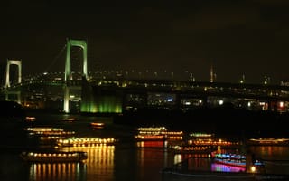 Картинка Радужный мост, Япония, Токио
