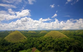 Картинка Шоколадные холмы, Филиппины, Бохоль