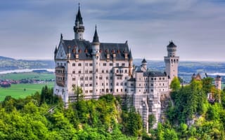 Картинка Замок Нойшванштайн (Бавария)