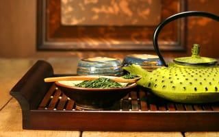 Картинка Зелёный китайский чай