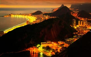 Картинка Ночная жизнь Рио-де-Жанейро