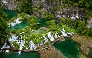 Картинка Плитвицкие водопады, Хорватия