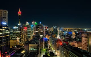 Картинка Ночной Сидней, Австралия