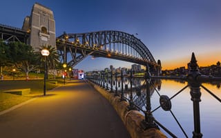 Картинка Мост Харбор-Бридж, Австралия, Сидней