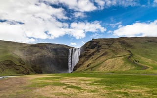 Картинка Водопад в Исландии