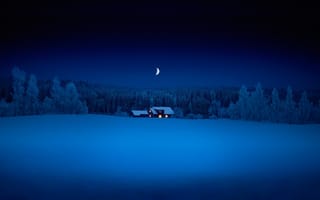 Картинка Зимняя ночь