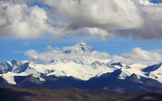 Картинка Альпы, вершина, высота, горный пик, горы, заснеженные горы, зима, на открытом воздухе, небо, облака, облачный, пейзаж, простуда, снег, снежный
