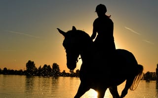 Картинка активный отдых, вода, всплеск, галоп, ездить, женщина, закат, кобыла, конница, легкий, лошадь, люди, млекопитающее, мокрый, море, морской берег, морской пейзаж, мужчина, на открытом воздухе, небо, океан, пляж, рассвет, с подсветкой, сидящий, силуэт, сумерки, человек