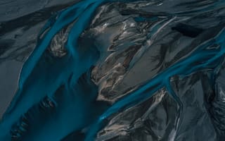 Картинка вода, синий, ледник, ледяная форма, формирование