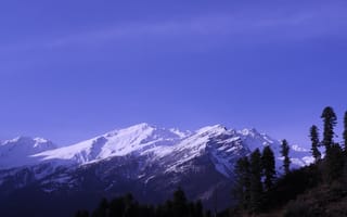 Картинка вершина, вид, Высота, гора, горный пик, дневной свет, живописный, зима, на открытом воздухе, пейзаж, простуда, путешествовать, снег