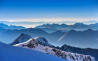 Картинка jungfrau, Альпийский, Альпы, высокий, горный пик, горный хребет, горы, диапазон, европа, живописный, зима, интерлакен, обсерватория, пейзаж, природа, простуда, снег, швейцария
