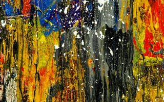 Картинка Абстрактная живопись, абстрактный, Абстрактный экспрессионизм, акриловая краска, акриловый, беспорядочный, всплеск, живой цвет, живопись, Искусство, красочный, креативность, крупный план, пестрый, пятно, современное искусство, холст, художественный, цвет, экспрессионизм