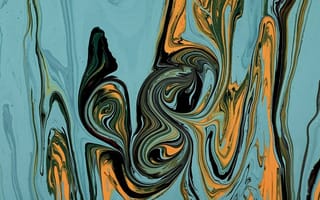 Картинка Абстрактная живопись, абстрактное искусство, абстрактный, Абстрактный экспрессионизм, акриловая живопись, акриловая краска, апельсин, беспорядочный, всплеск, вычурный, графический, гуашь, дизайн, живопись, жидкий, жидкость, иллюстрация, Искусство, краска, креативность, креативный, крупный план, мазаться, произведение искусства, пятно, свежая краска, техника влажной акварели, современное искусство, текстура, холст, художественный, цвета, чернила, эстетика