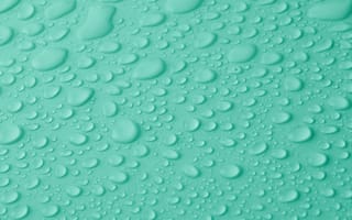 Картинка h2o, абстрактный, бирюзовый, дождь, жидкий, капелька, капли воды, капля, капля воды, капля дождя, мокрый, пузырь, роса, сине-зеленый, чистить, чистота, чистый