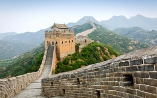 Картинка Великой Китайской стены jinshanling, великая Китайская стена, Jinshanling, ориентир, стена