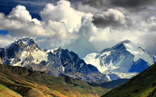 Картинка ладах, Занскар, Леха, горный рельеф, гора