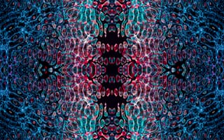 Картинка абстрактный, геометрический, голубой, динамичный, красочный, розовый, рябь, светящийся, современный, текстура, узор, фигуры, цвет, цифровое произведение искусства, цифровой