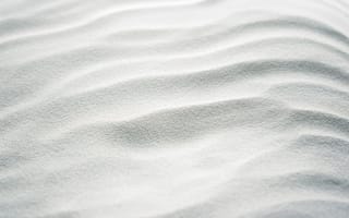 Картинка песок, белые, ткань, линия, небо