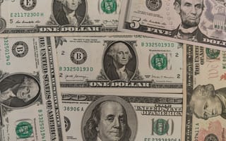 Картинка американский доллар, бумажные деньги, доллары сша, крупный план, наличные