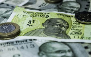Картинка банкноты, валюта, деньги, индийские рупии, концептуальный, крупный план, монеты, наличные