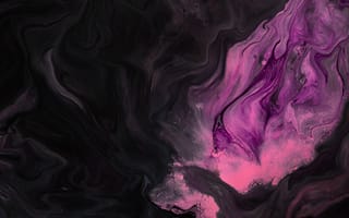 Обои живопись, пурпур, черный, Фиолетовый, вода