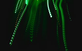 Обои зеленый, свет, технологии, лазер, Визуальный эффект освещения