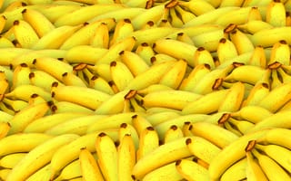 Картинка банан, фрукты, природные продукты, желтый, пища