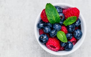 Картинка Черника, ягоды, фрукты, пища, природные продукты