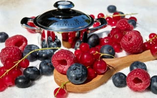 Картинка варенье, ягоды, фрукты, пища, растение