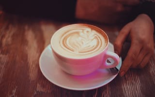Картинка кофейня, капучино, кофе, латте, плоские белые