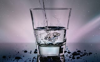 Картинка стекло, питьевая вода, прозрачный материал, вода, напиток