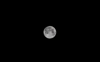 Картинка луна, черный, астрономический объект, свет, небесное явление