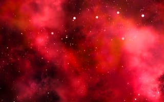 Картинка Галактика, туманность, красный цвет, розовый, астрономический объект