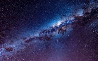 Картинка Млечный Путь, Галактика, Астрономия, звезда, ночное небо