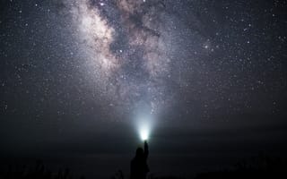 Картинка ночное небо, звезда, Научный Центр Сент-Луиса, ночь, атмосфера